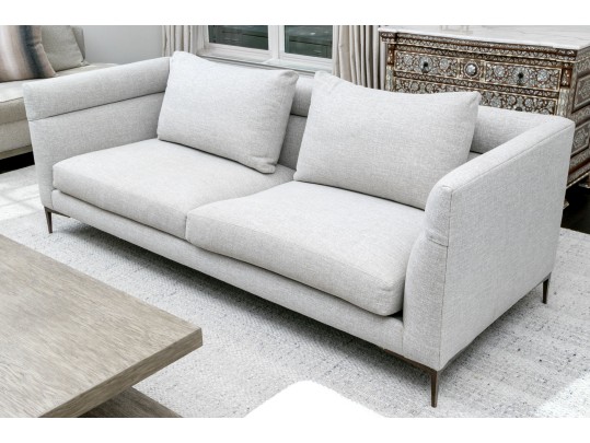 Milo Baughman By Thayer Coggin Channel Back Sofa