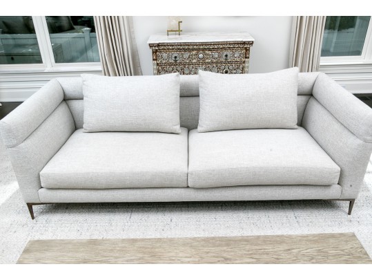 Milo Baughman By Thayer Coggin Channel Back Sofa