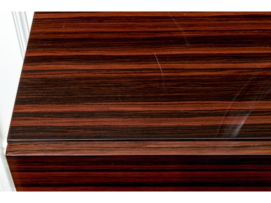 Stunning Eric Brand 10' Long Glamourous Lacquered Credenza 