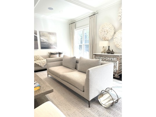 Milo Baughman By Thayer Coggin Channel Back Sofa