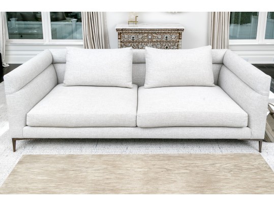 Milo Baughman By Thayer Coggin Channel Back Sofa