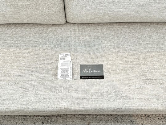 Milo Baughman By Thayer Coggin Channel Back Sofa