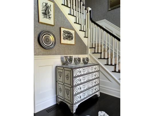 Formations Dutch Leather Chest With Nailhead Detailing
