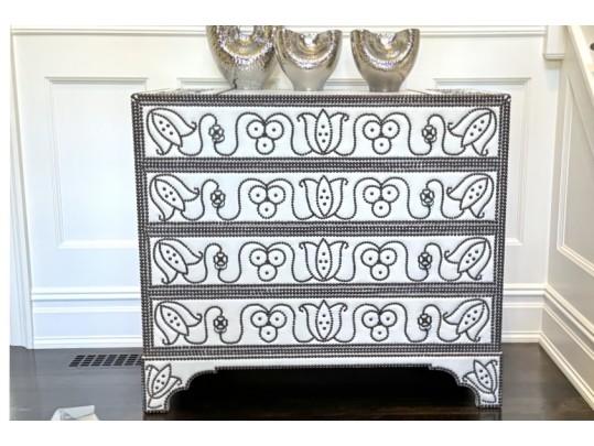 Formations Dutch Leather Chest With Nailhead Detailing