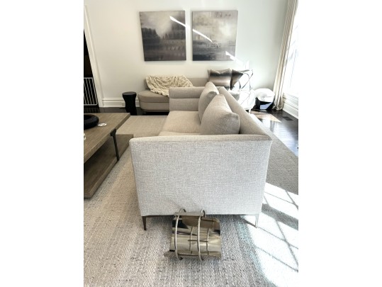Milo Baughman By Thayer Coggin Channel Back Sofa