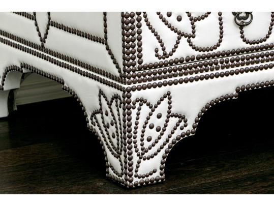 Formations Dutch Leather Chest With Nailhead Detailing
