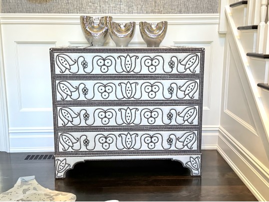 Formations Dutch Leather Chest With Nailhead Detailing