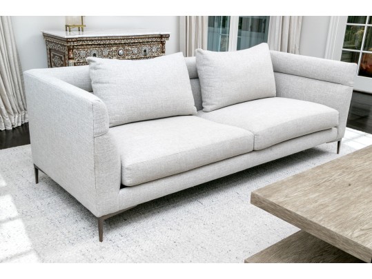 Milo Baughman By Thayer Coggin Channel Back Sofa
