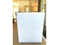 Pair Elegant Custom Ivory Velvet Hollywood Chairs 