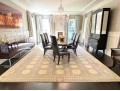 Luxurious Silk & Wool Custom Carpet, Corinth Mist  12 X 18