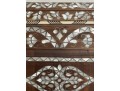 Gorgeous Marble Top Mother Pearl Accent Chest