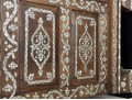 Gorgeous Marble Top Mother Pearl Accent Chest