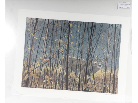 Robert Bateman And Michael Sieve Signed Lithographs Depicting Whitetailed Deer