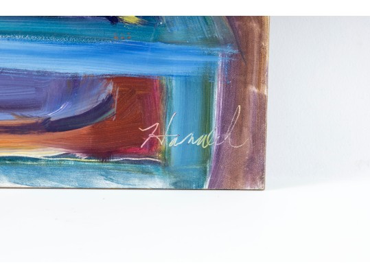 Hannah Cole Buie (American, B. 1955) Oil On Board, Floral Still Life