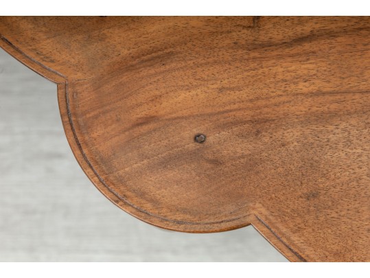 Fine French Provincial Scalloped Accent Table