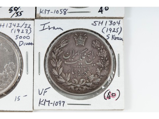 Iranian Silver Coins [5000 Dinars] (32 Count)