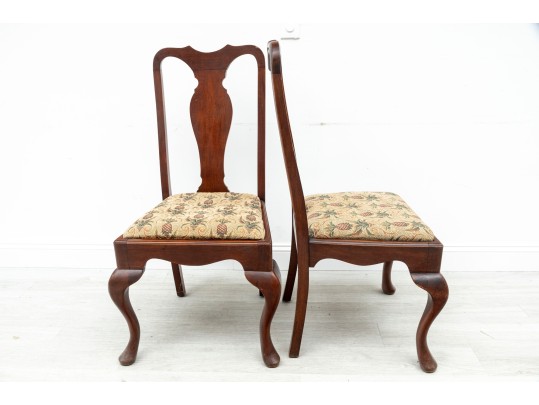 Cherry Wood Traditional Vintage Chairs