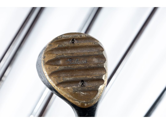 Collection Vintage Of Golf Clubs Including Solheim, Taylormade, Tourchoice, And More**