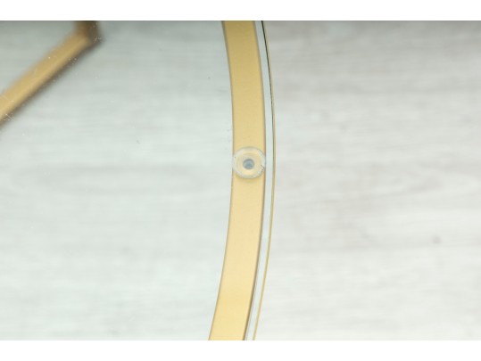 Contemporary Minimalist Round Coffee Table