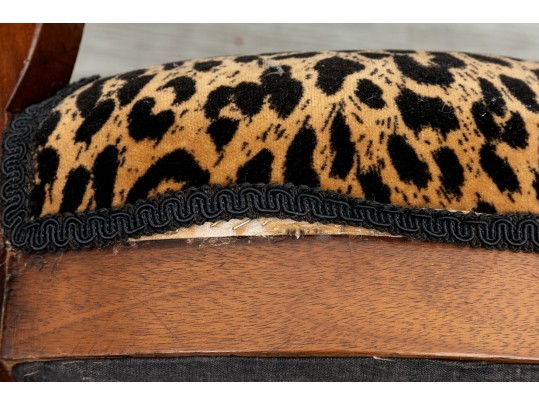 Four Victorian Balloon-Back Carved Chairs