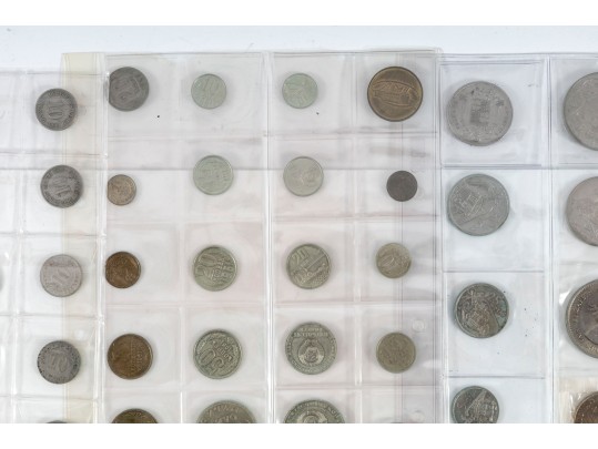 Large Variety Of World Coins