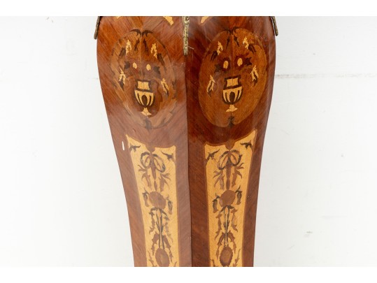 Vintage Louis XV Marquetry Pedestal 