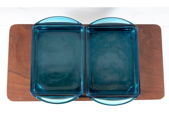 1970's Digsmed & Lunning Incorperated Denmark Appetizer Trays**