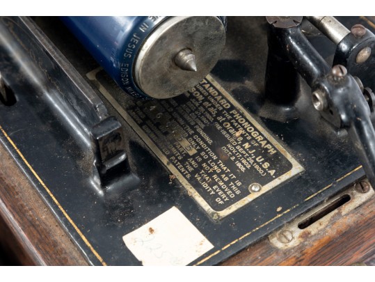 Antique Edison Standard Cylinder Phonograph**