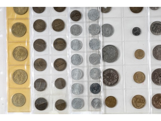 Large Variety Of World Coins