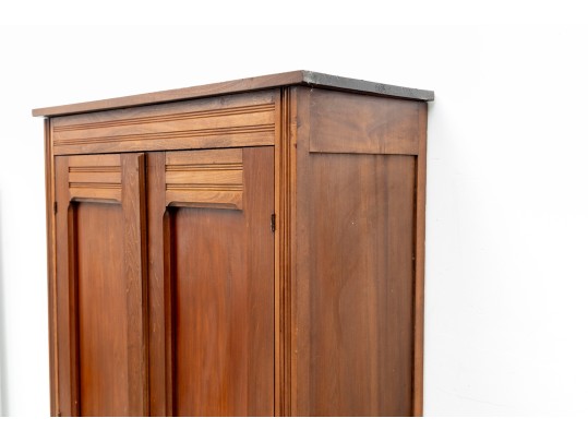Eastlake Style Antique Wardrobe 