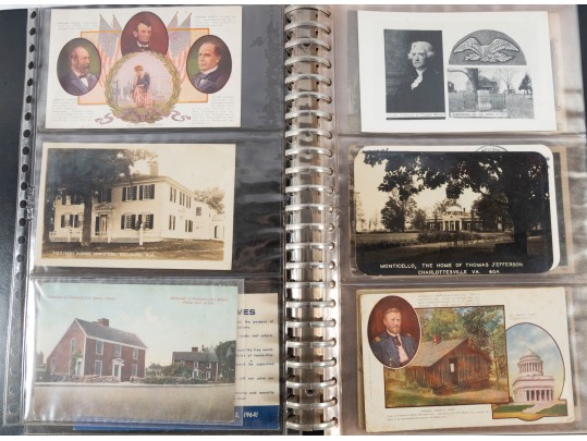 Vintage Postcards Of Presidents' Homes