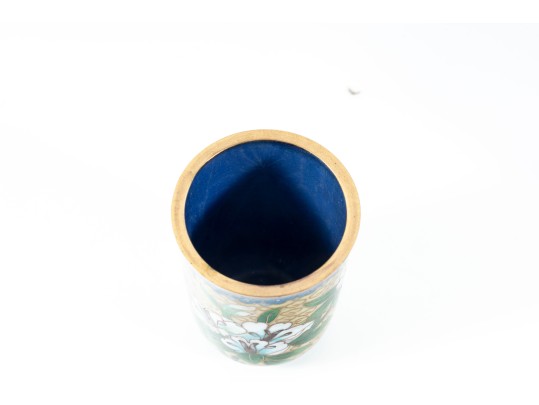 Cloisonne Themed Vases And Glass Marbles