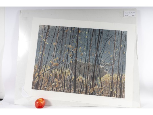 Robert Bateman And Michael Sieve Signed Lithographs Depicting Whitetailed Deer