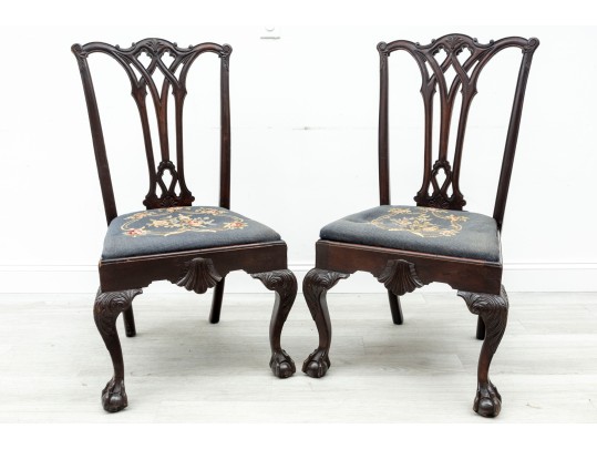 Vintage Chippendale Chairs