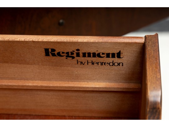 1980's Henredon Tall Campaign Dresser