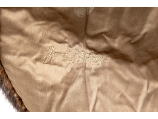 Luxurious Chocolate Brown Fur Coat