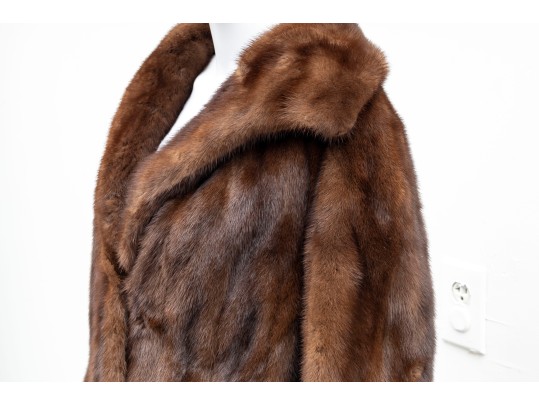 Koslow's Brown Mink Fur Coat