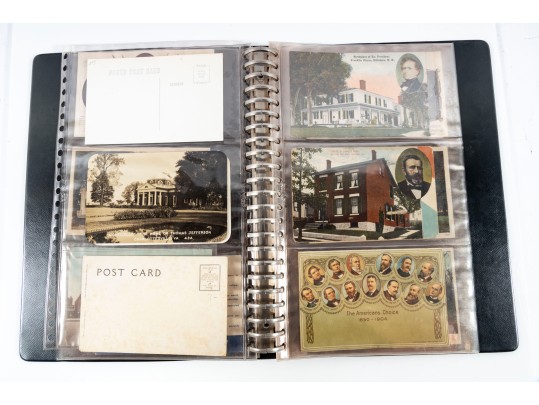 Vintage Postcards Of Presidents' Homes