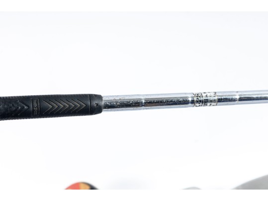 Collection Vintage Of Golf Clubs Including Solheim, Taylormade, Tourchoice, And More**