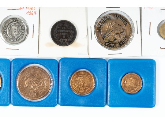Variety Of Vintage World Coins