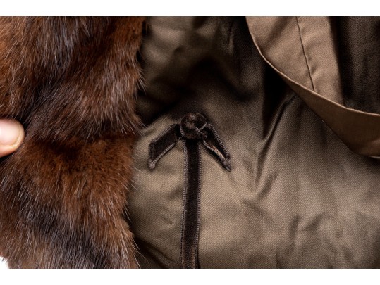 Koslow's Brown Mink Fur Coat