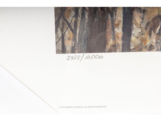 Robert Bateman And Michael Sieve Signed Lithographs Depicting Whitetailed Deer