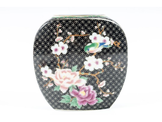 Cloisonne Themed Vases And Glass Marbles