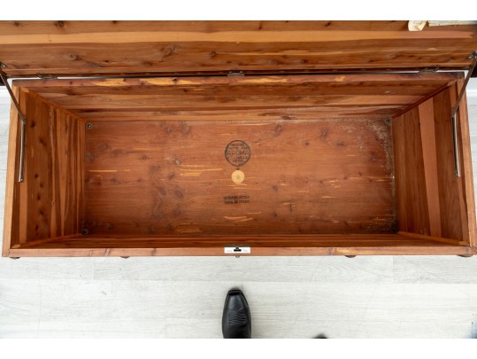 Lane Altavista 1930's Jacobean Tudor Style Cedar Hope Chest