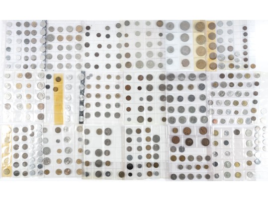 Large Variety Of World Coins