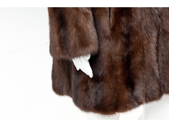 Koslow's Brown Mink Fur Coat