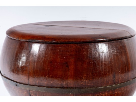 Handsome Chinese Lidded Wood Storage Box