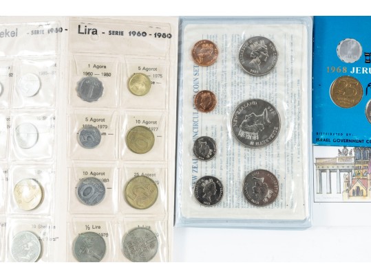 Variety Of Commemorative World Coins