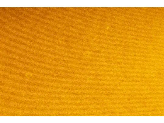 Glamorous Yellow Velvet Ottoman