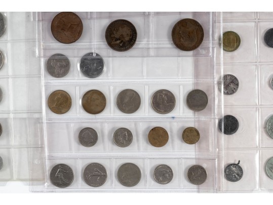 Large Variety Of World Coins